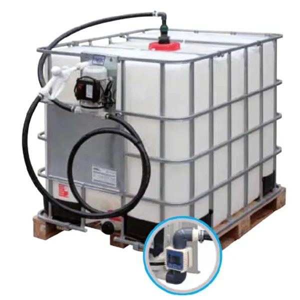 KIT DISTRIBUZIONE ADBLUE® PER CISTERNA 1000L ASPIRAZIONE DA PARTE ALTA (CON CONTALITRI)